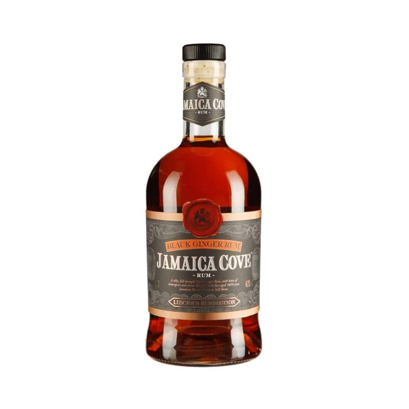 Jamaica Cove Black Ginger Spiced Rum 70cl