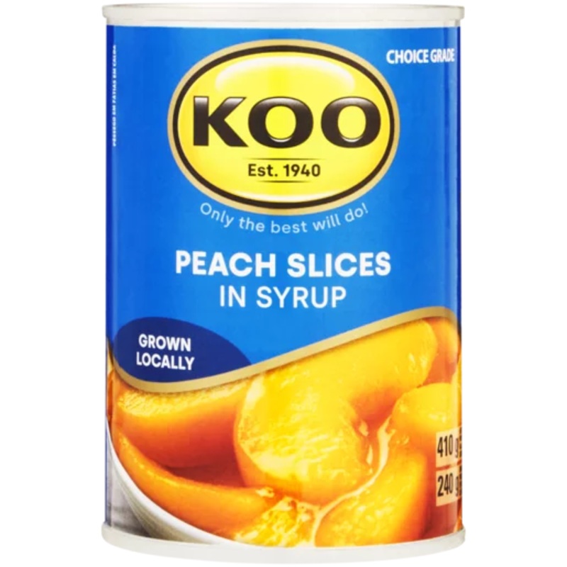 KOO Peach Slices (in Syrup)