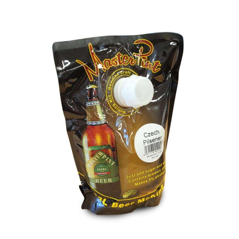 MasterPint 40 Pint Beer Kit - Czech Pilsner