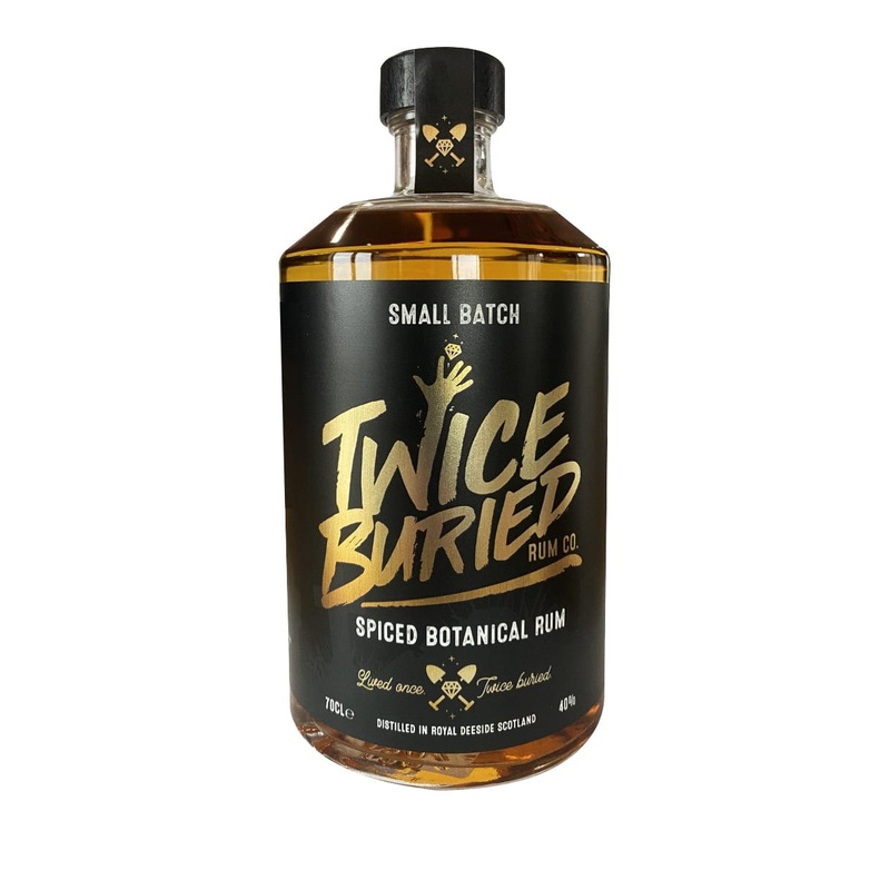 Twice Buried Spiced Botanical Rum 70cl