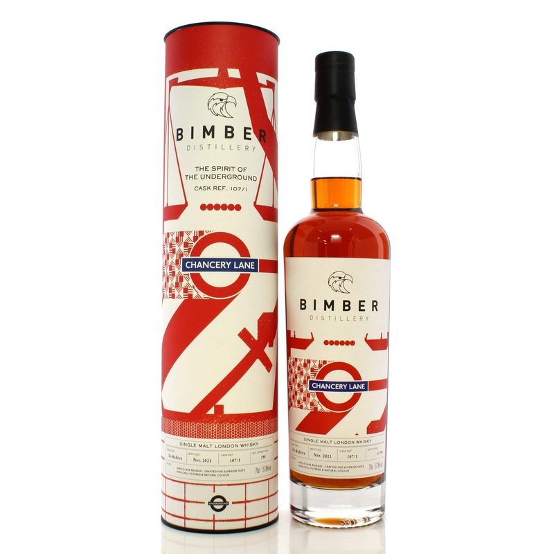 Bimber Single Cask #107/1 The Spirit of the Underground - Chancery Lane 70cl