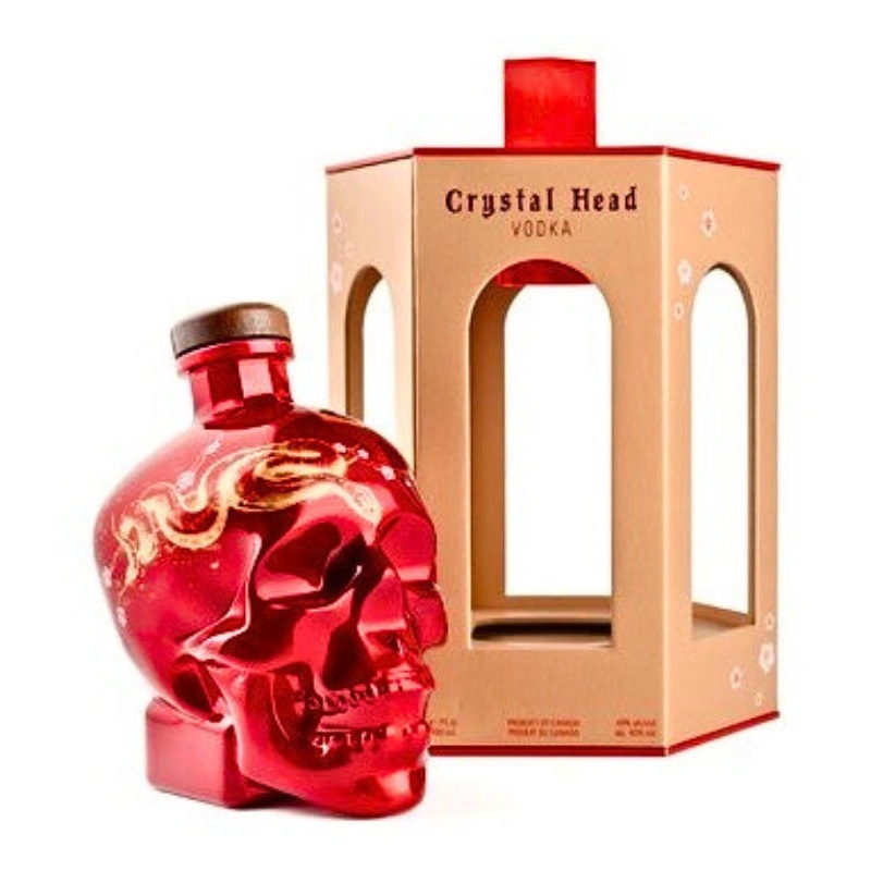 Crystal Head Vodka Year of the Snake 2025 Lunar New Year w/ Lantern