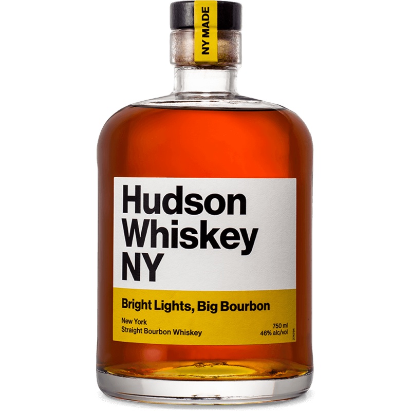 Hudson Whiskey Bright Lights Big Bourbon