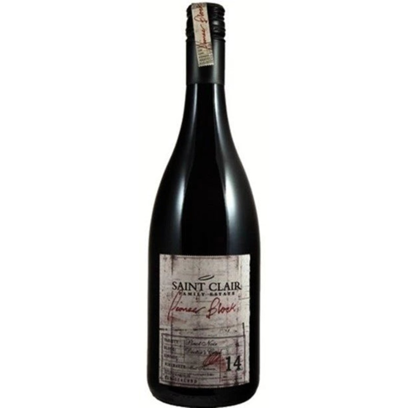 Saint Clair, Pioneer Block 14 'Doctor's Creek', Marlborough, Pinot Noir 2022 (Case)