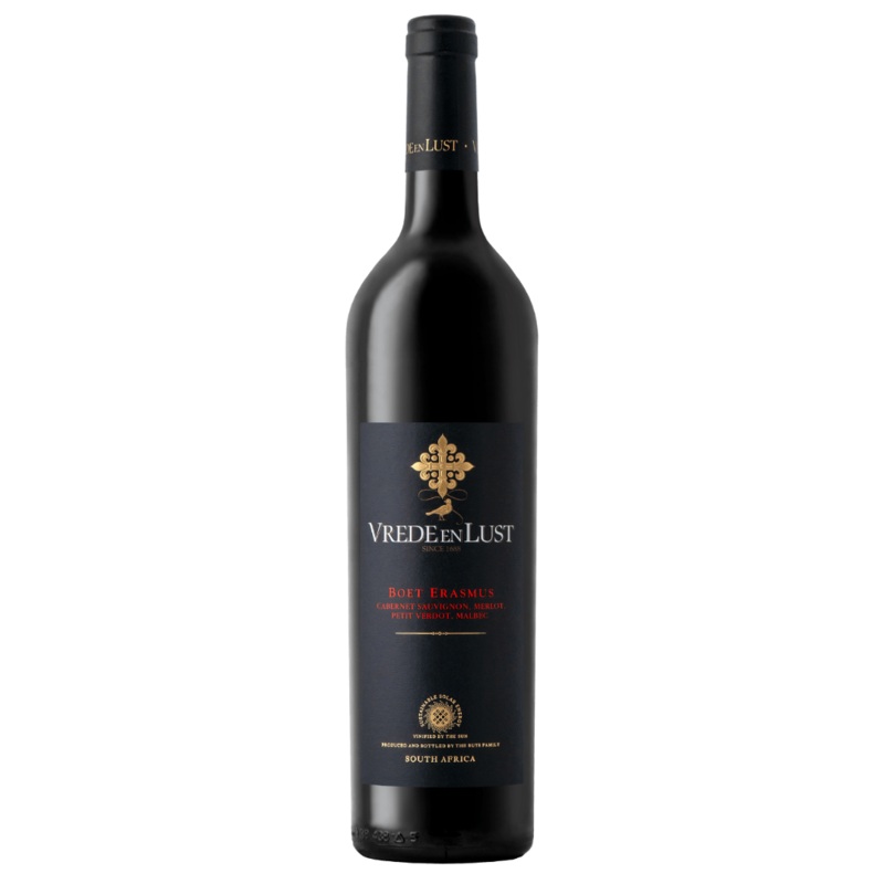 Vrede en Lust Boet Erasmus 750ml