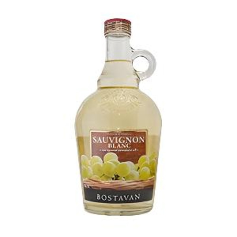 Bostavan Semi-Sweet Sauvignon Blanc Wine 1L