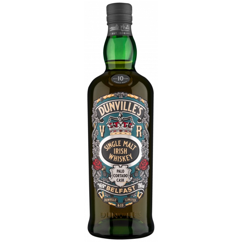 Dunvilles VR Palo Cortado Cask 10 Year Old Irish Single Malt 46% abv 70cl49