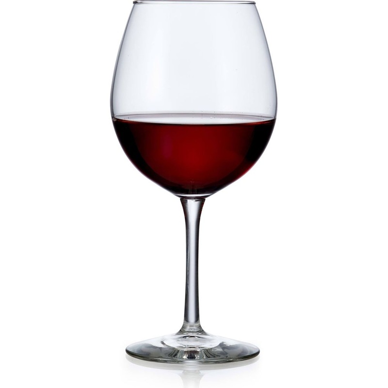 Libbey Entertaining Essentials Balloon Wine Glasses, 18-ounce, Set of 6