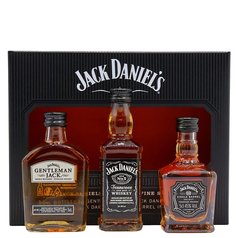 Jack Daniels Family Pack Miniature Gift Pack 3x5cl