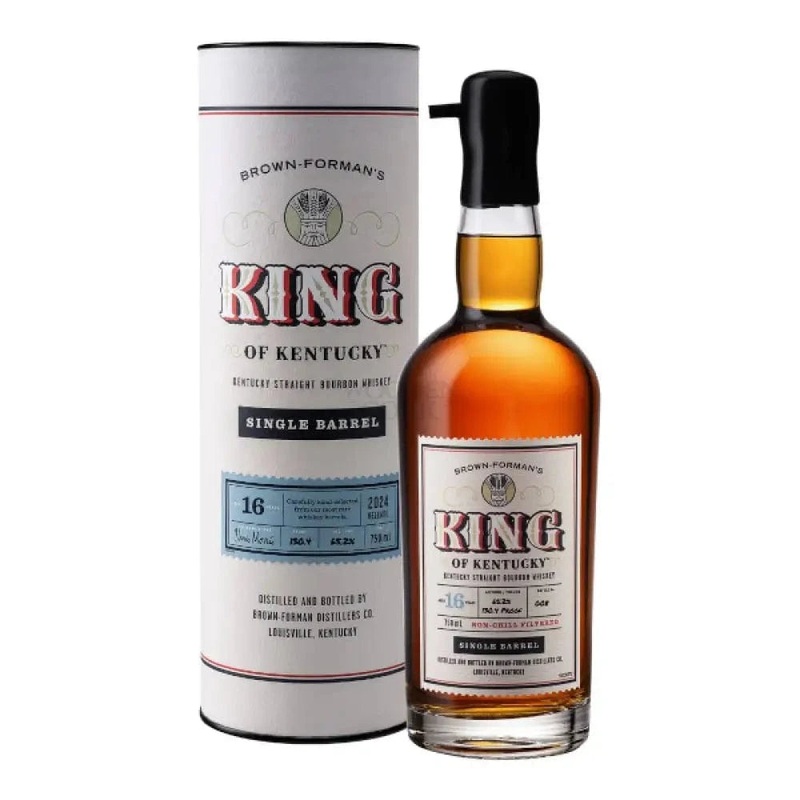 King Of Kentucky 16 Year Old Bourbon 2024 Release Single Barrel #46 134.1 Proof