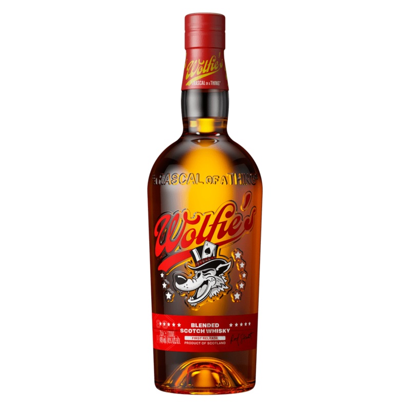 Wolfie's Blended Scotch Whisky First Release 70cl