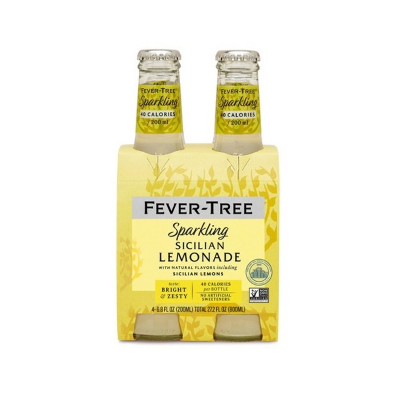 Fever-Tree Sicilian Lemonade 4 PACK 6.8 OZ BTLS