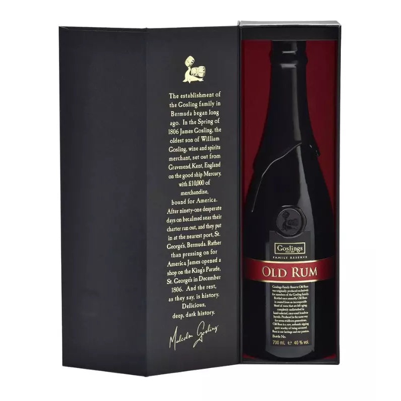 Goslings Family Reserve Old Bermuda Rum 750mL