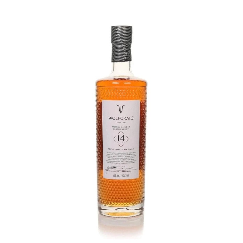 Wolfcraig 14 Year Old Triple Sherry Cask Finish Blended Whisky 70cl