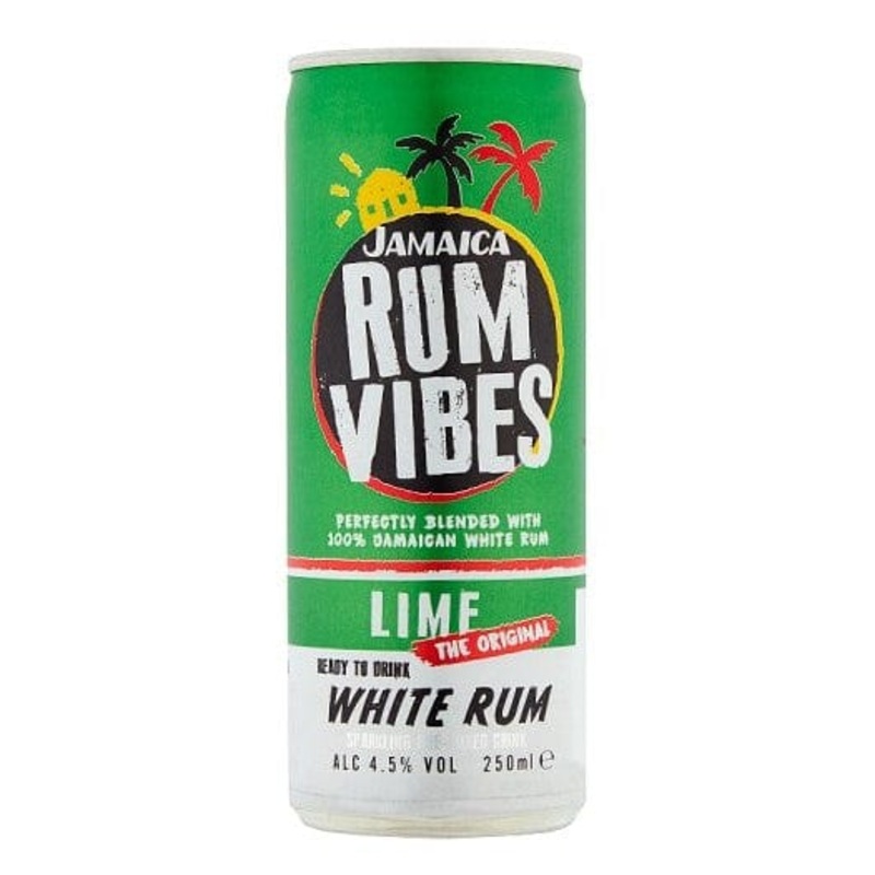 Jamaica Rum Vibes Rum & Lime 12x25cl