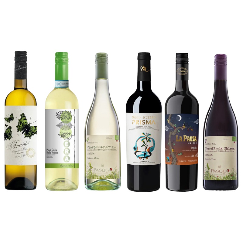 Organic '6 Bottle' Wine Case