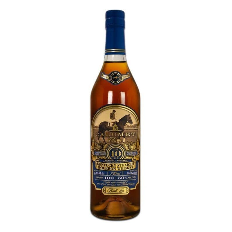 Calumet Farm 10 Year Old Bourbon Whiskey 750mL