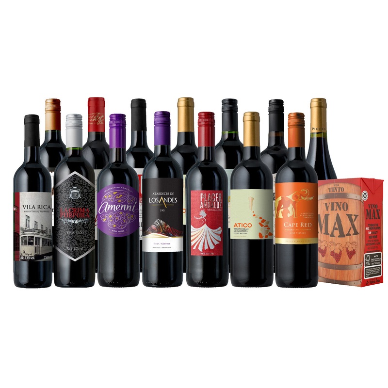 CLOSEOUT: Winter Red Blends AT COST 15-Pack 2023 With Tetra Pak