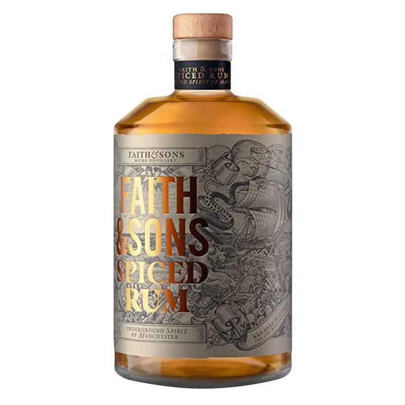 Faith & Sons Spiced Rum, 50 cl