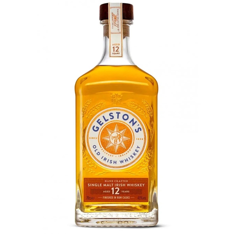 Gelston's 12 Year Old Rum Cask Finish Whiskey, 70 cl