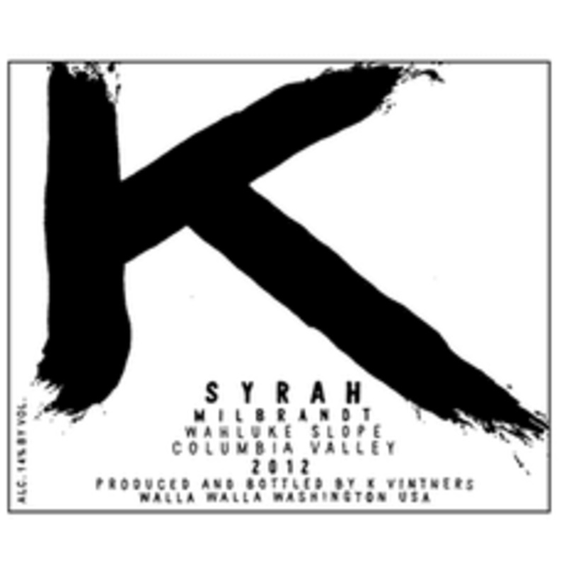 K Vintners Milbrandt Syrah