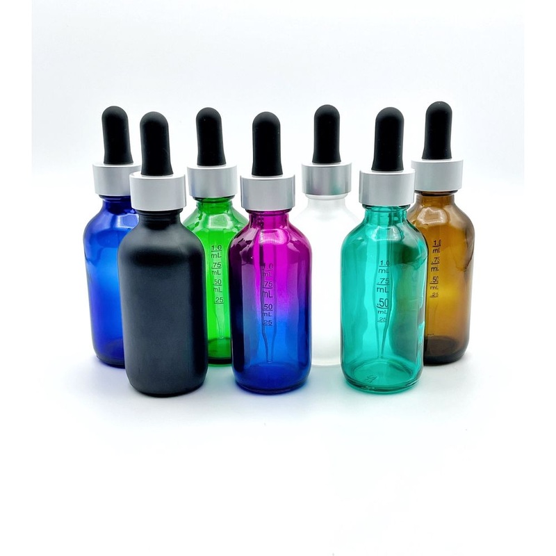 Bull In China Dropper Bottles (2oz) Blue