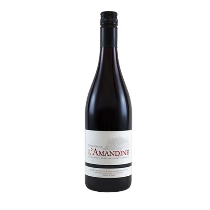Cotes du Rhone Dom. de l` Amandine 2020/2021 6 Bottle Case 6x75cl