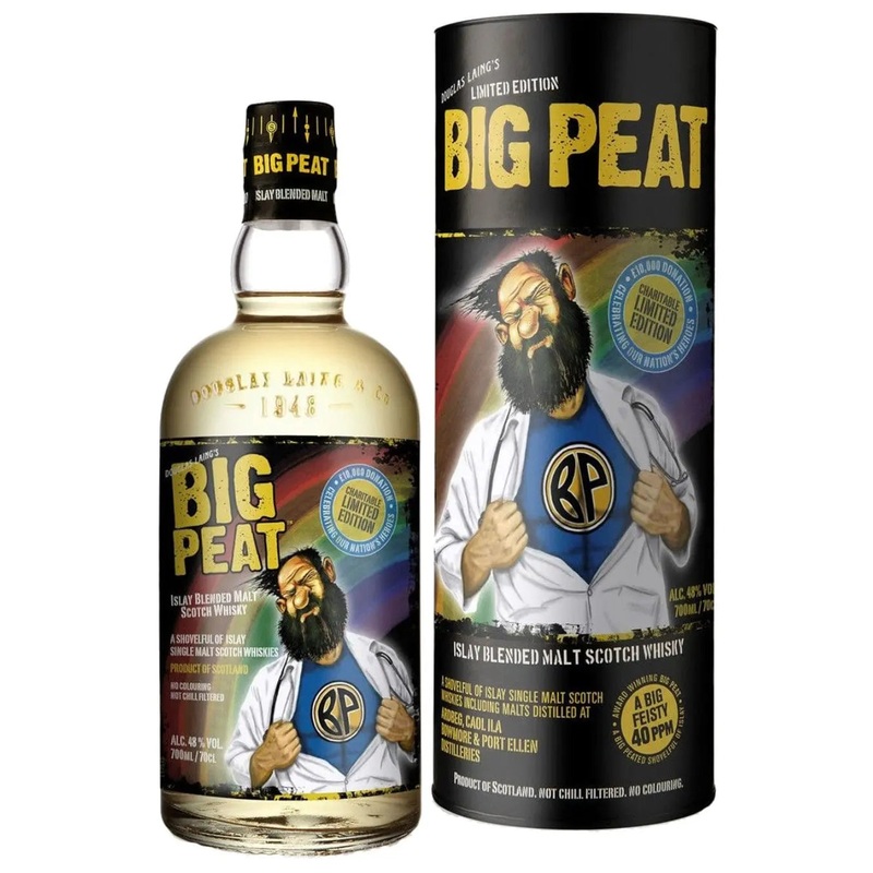 Douglas Laing Big Peat Heroes Edition Whisky, 70 cl