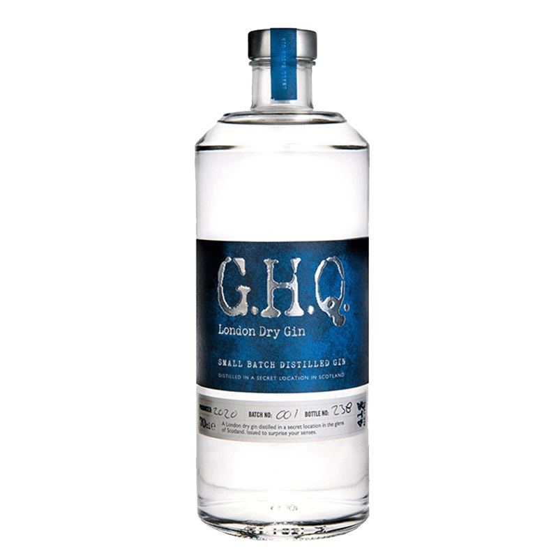 GHQ London Dry Gin 70cl