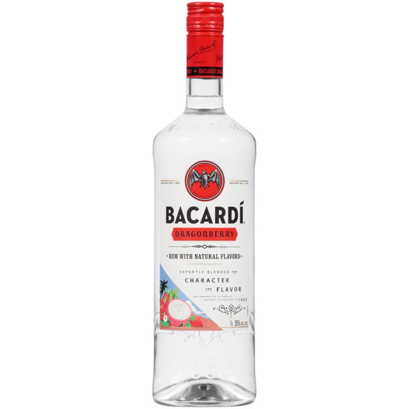 Bacardi Dragon Berry Flavored Rum 70 1 L