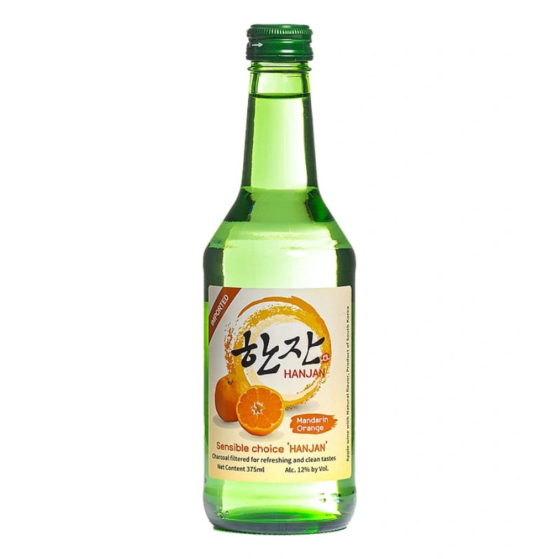 HanJan Mandarin Orange Soju 375mL