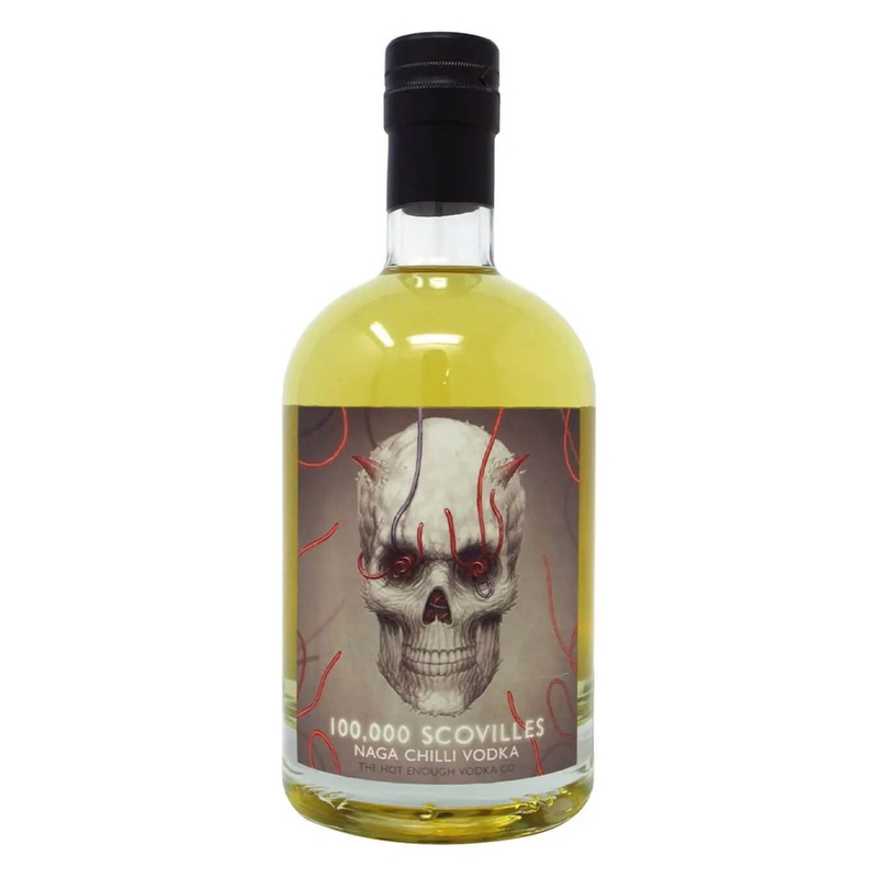 100,000 Scovilles Naga Chilli Vodka, 70 cl