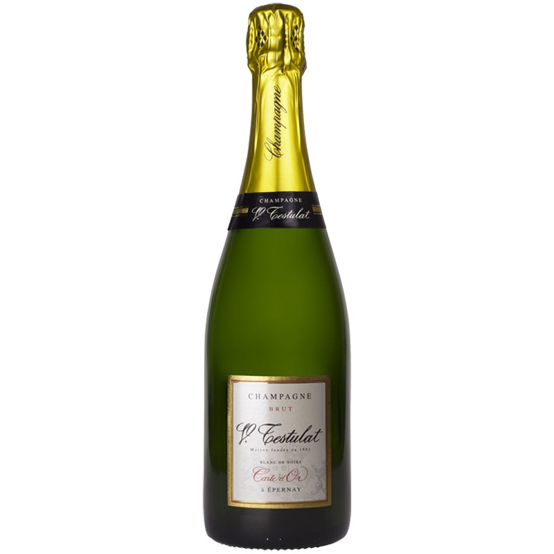 Champagne Testulat Carte d'Or Blanc de Noirs Brut NV Single Bottle