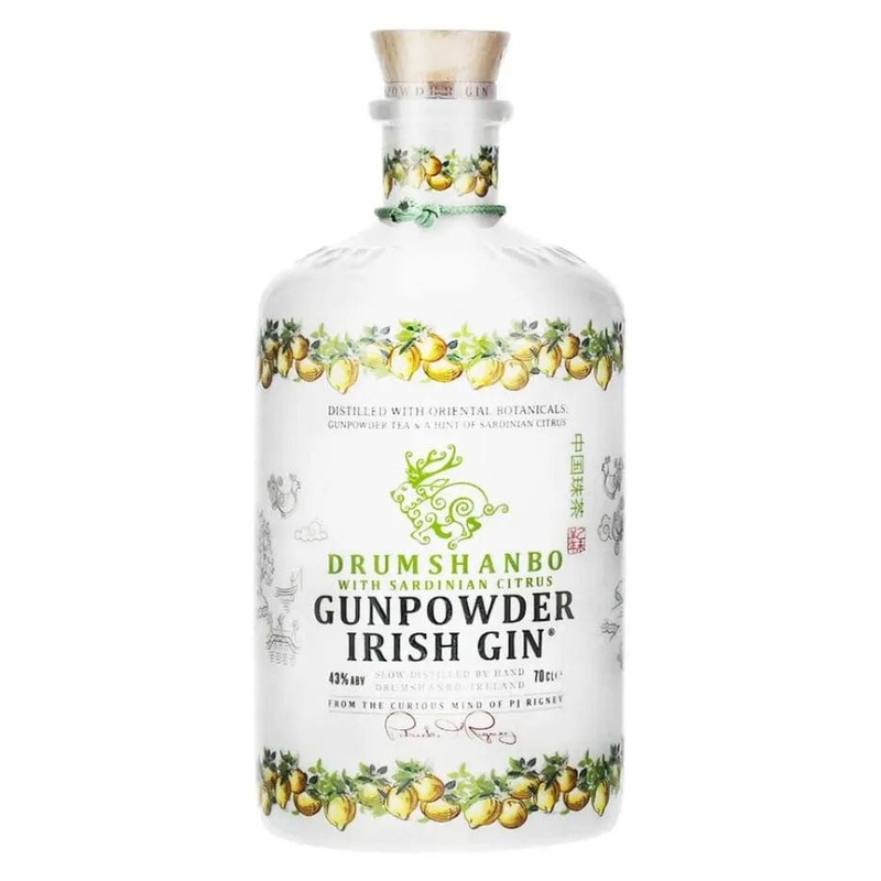 Drumshanbo Gunpowder Sardinian Citrus Irish Ceramic Gin 70cl