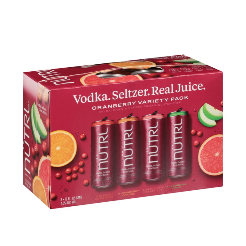NTRL Cranberry Variety Pack 8 PACK 12 OZ CANS