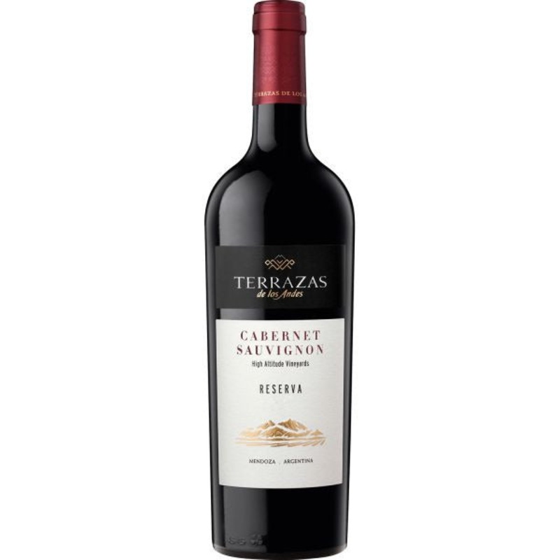 Terrazas De Los Andes Cabernet Sauvignon Reserva High Altitude Vineyards Mendoza