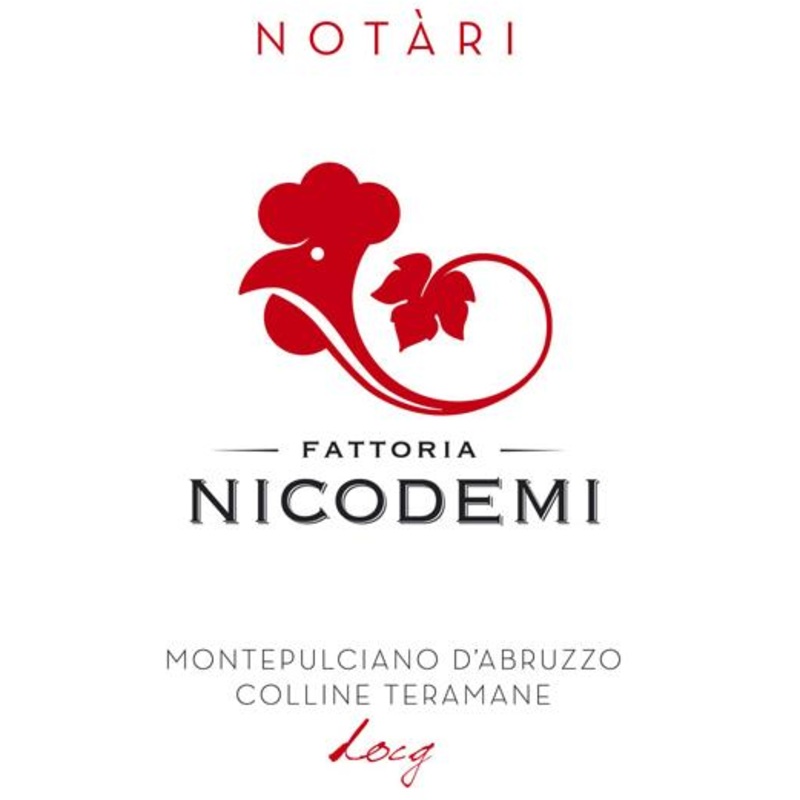 Fattoria Nicodemi Notari Montepulciano D'Abruzzo Montepulciano 750ml