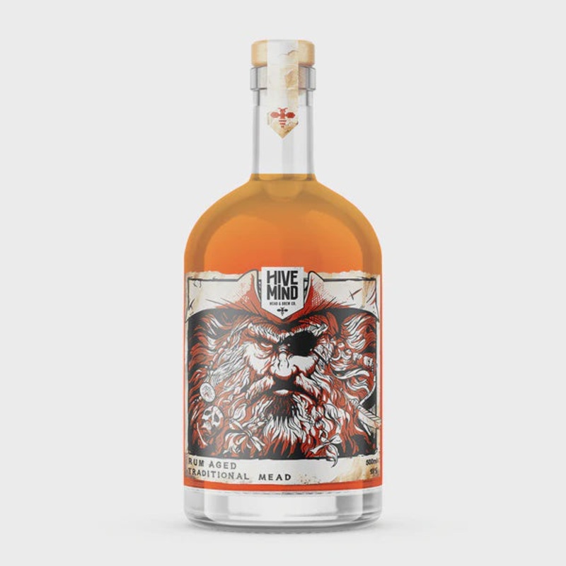 Hive Mind Rum Barrel Aged Traditional Mead 18% abv 500ml