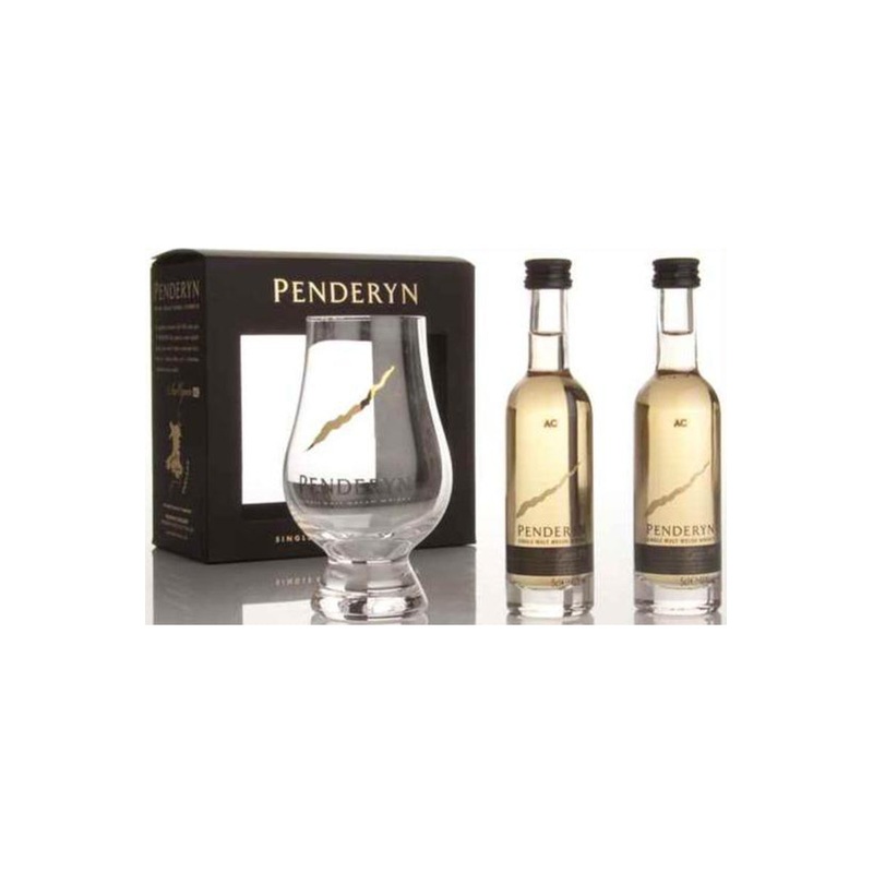Penderyn Mini and Nosing Glass Gift set 1 Bottle
