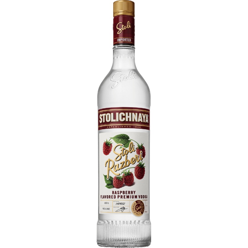 Stoli Razberi Vodka 750 ML