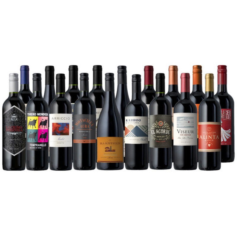The Spring Biggest Red Wine Sale Ever 18-Pack V