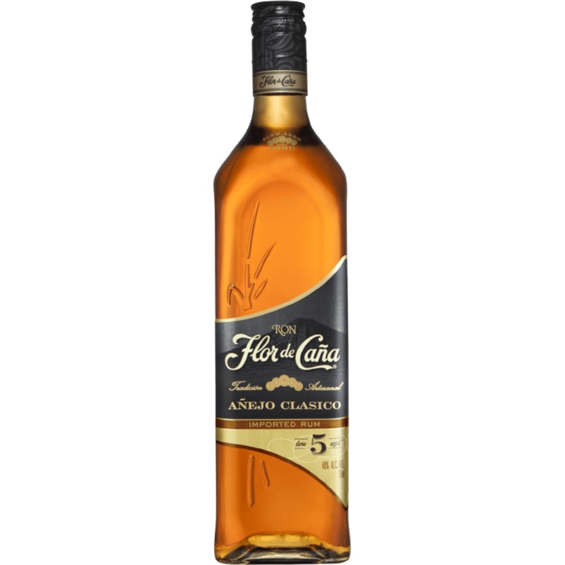 Flor de Cana Rum 5 Year 750 ML