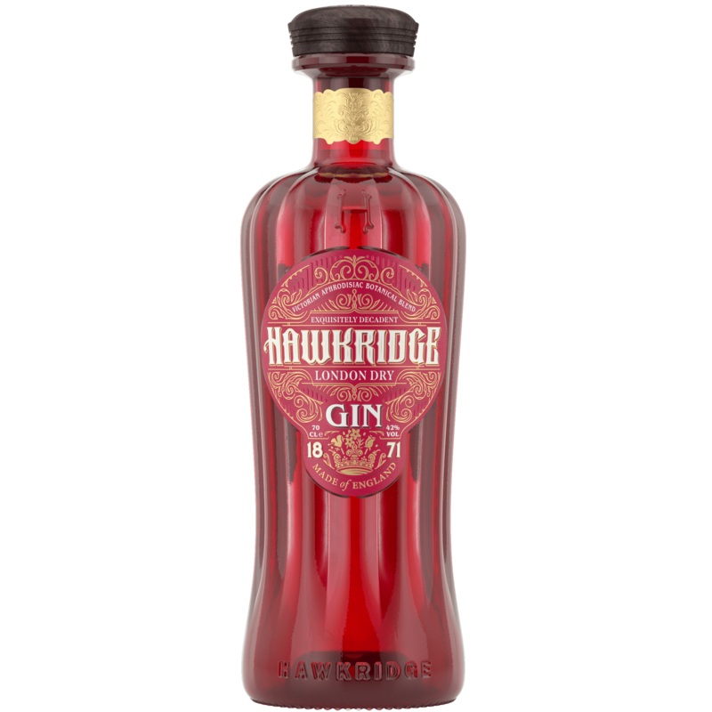 Hawkridge Victorian Aphrodisiac Blend London Dry Gin 70cl