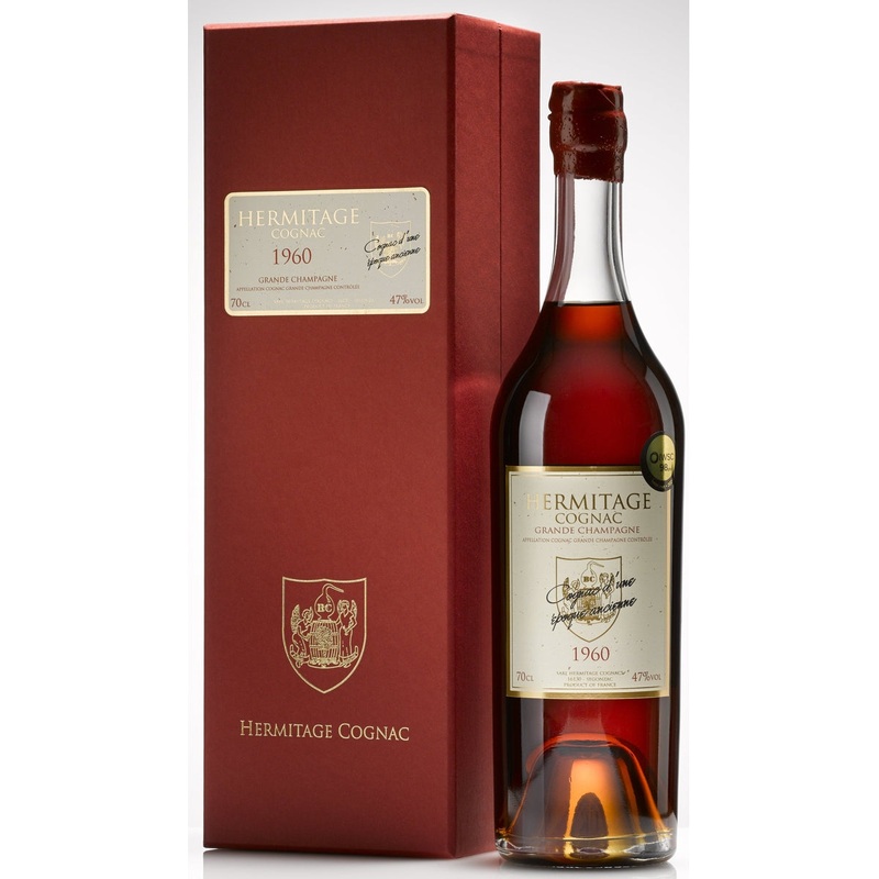 Hermitage 1960 Grande Champagne Cognac 1 Bottle