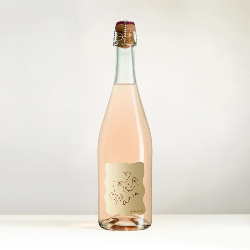 amie non-alc: sparkling ros 6 Bottle Case 6x75cl