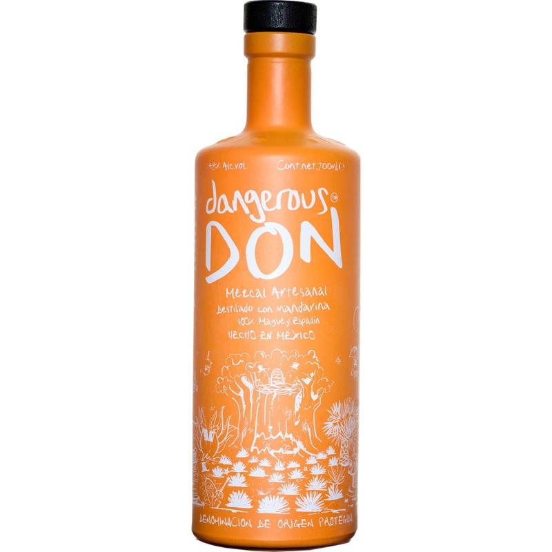 Dangerous Don Mandarina Mezcal 70cl Bottle