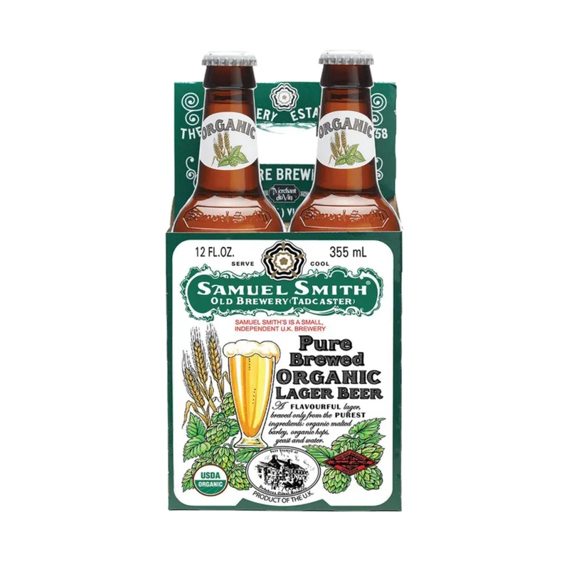 Samuel Smith Organic Lager 4 PACK 14.9 OZ CANS