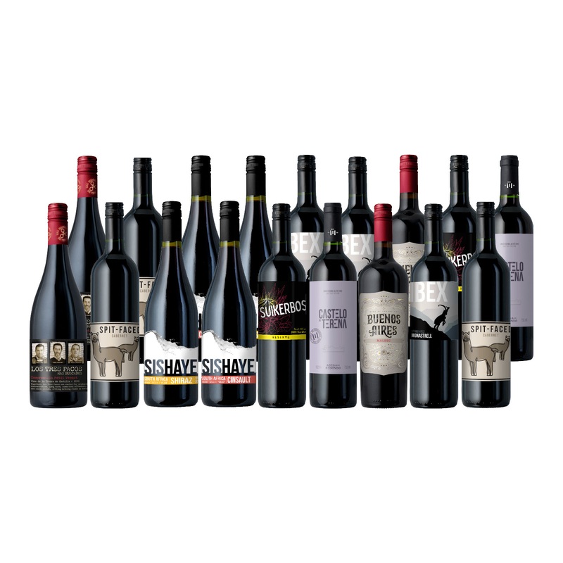 UPGRADE: Groupon Top 18 Wines VINEYARD 18-Pack V Mixed