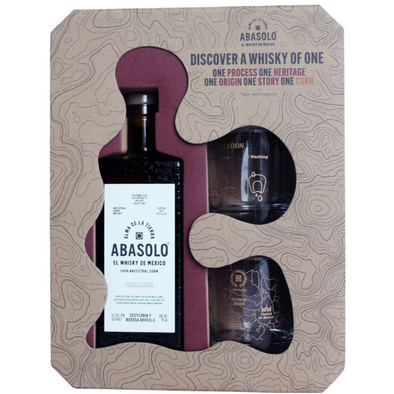 Abasolo Ancestral Corn Whiskey Gift Set