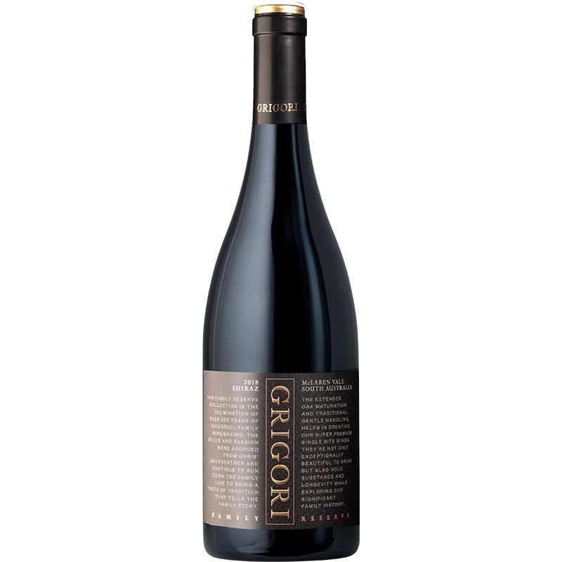 Grigori Family Reserve McLaren Vale Shiraz 2016